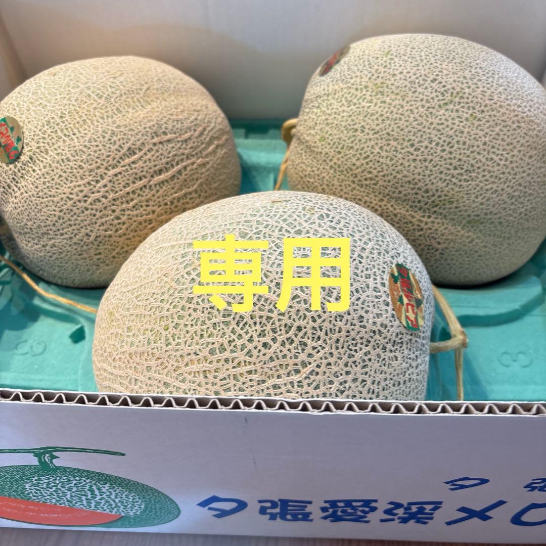 専用 夕張IKメロン 3玉4玉