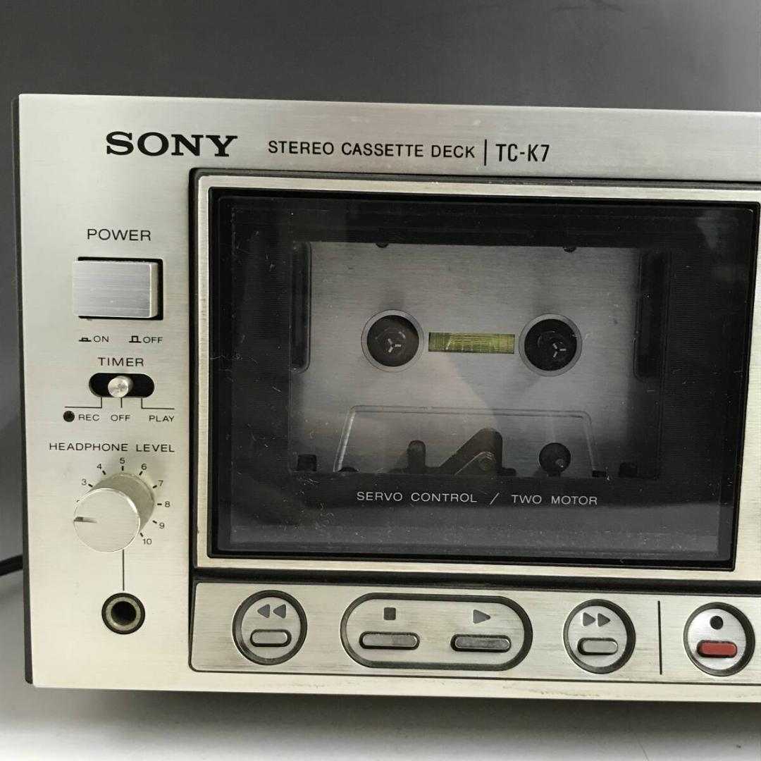 SONY TC-K7 カセットデッキ ソニー STEREO CASSETTE