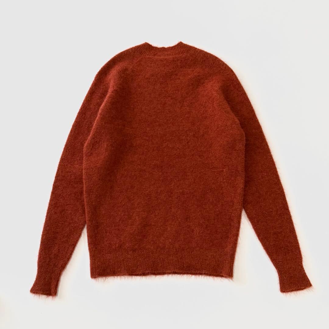 フィリッポデローレンティス スーパーキッドモヘヤ ウール クルーネック セーター