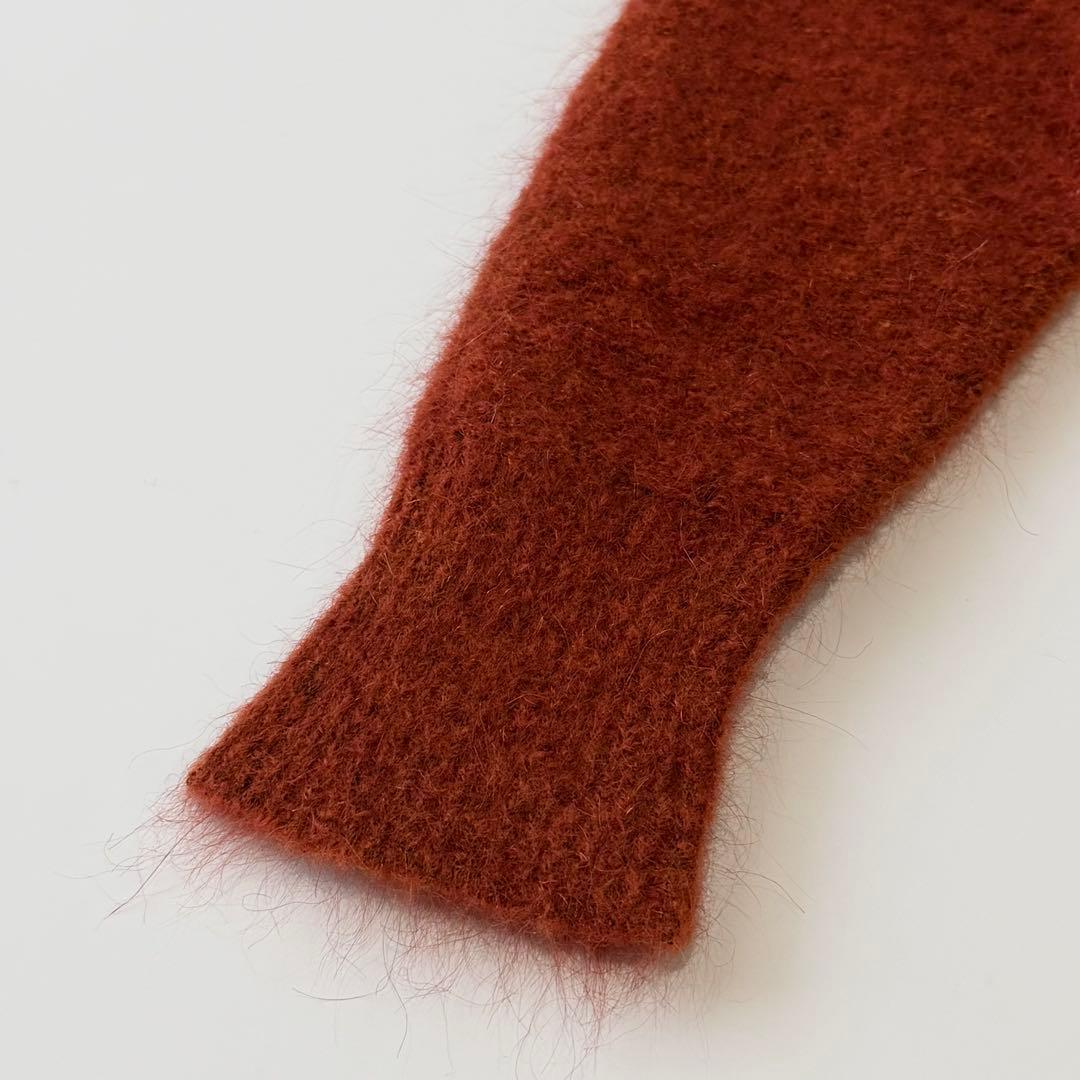 フィリッポデローレンティス スーパーキッドモヘヤ ウール クルーネック セーター