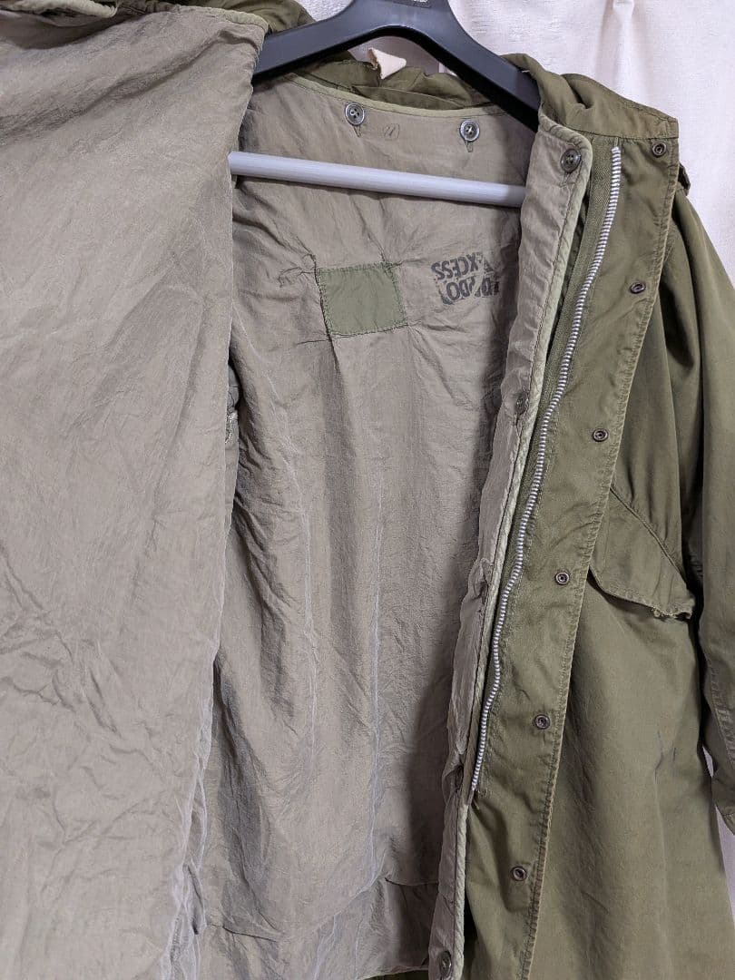 50s ビンテージ ミリタリー M-51 フィッシュテールコート　ライナー付き