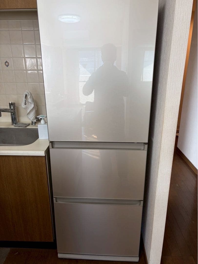 Panasonic ノンフロン冷凍冷蔵庫　NR-C343GC-N 2022年製