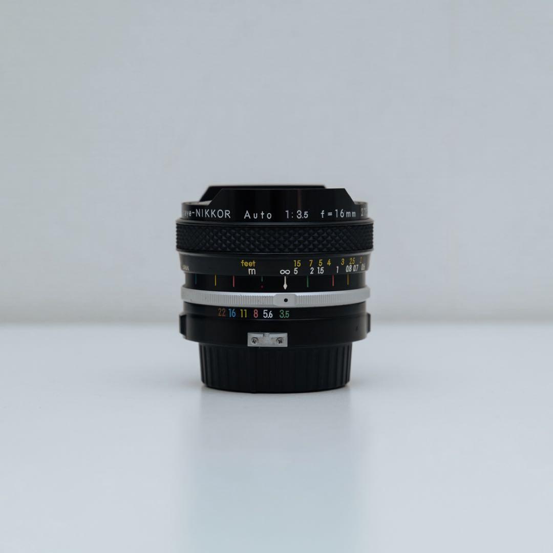 fisheye NIKKOR 16mm f/3.5 レンズ　　魚眼