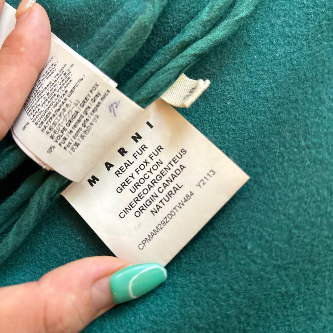 お年玉セール！　MARNI マルニ フォックス ファー コート 38