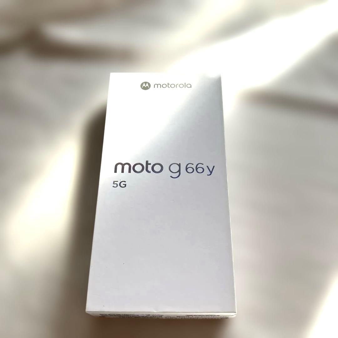 未使用motorola moto g66y 5G ブラックオイスター