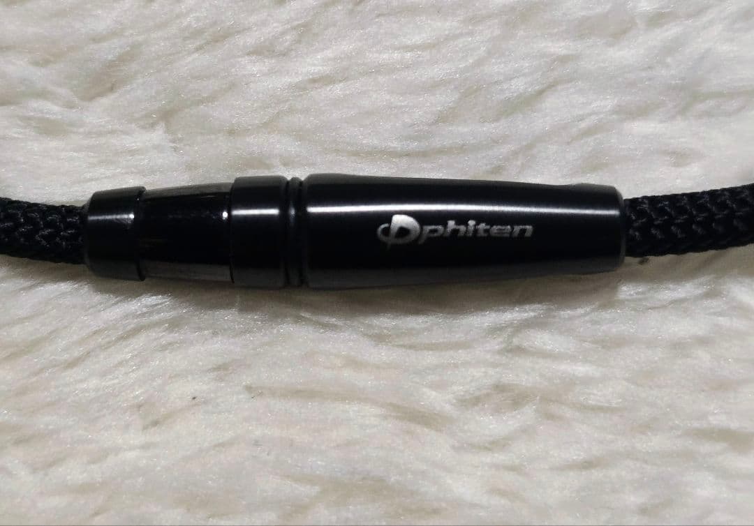 北*人様 ファイテン リーシュ ブラック 50cm 【新品未使用品】