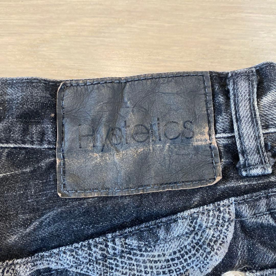 ヒステリックブルー　ヒステリック　デニム　マイクロミニスカート　スネーク柄　M