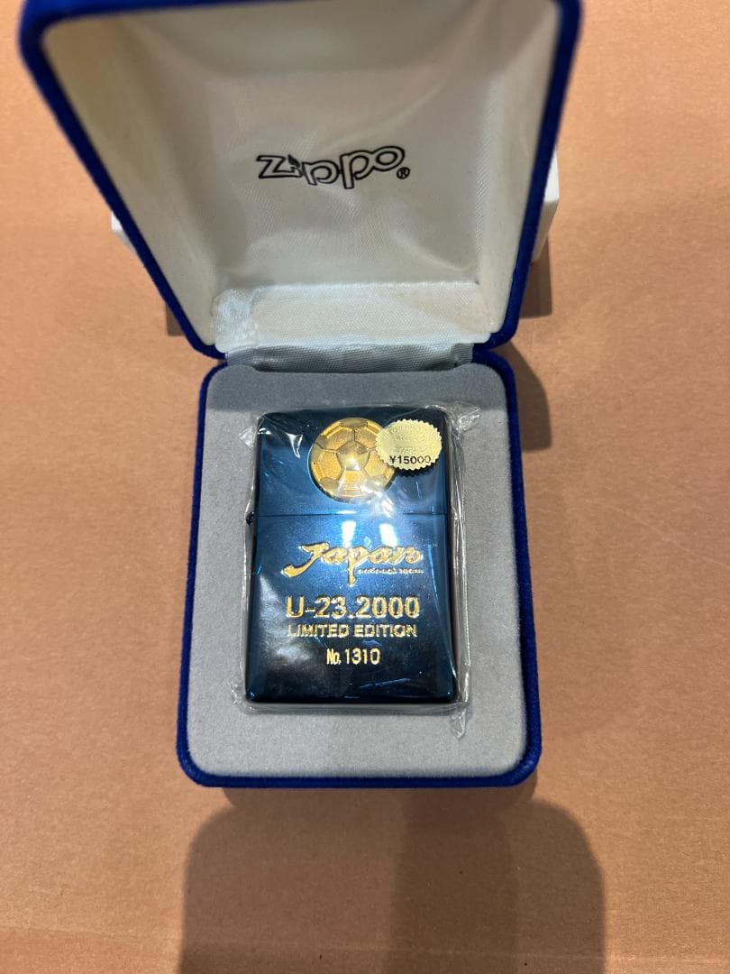 【未使用品】ZIPPO　JFA U-23.2000サッカー日本代表　限定品