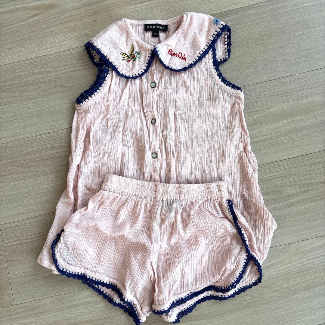 bonjour diary pyjama set ＋bag 6y