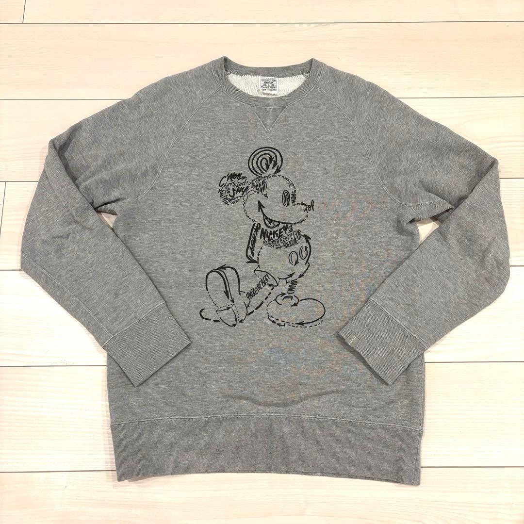 Loopwheeler × mogno6ミッキースウェット M ループウィラー