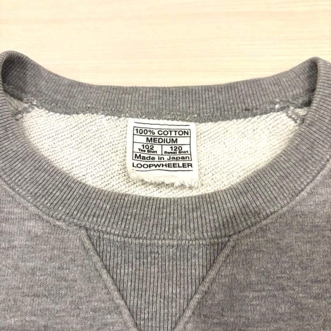 Loopwheeler × mogno6ミッキースウェット M ループウィラー