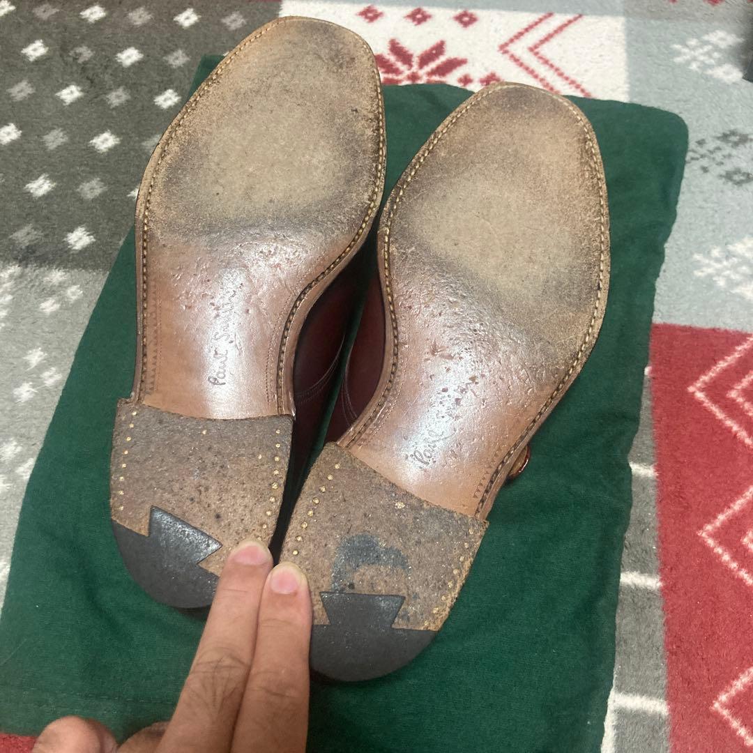 ポールスミス別注クロケットandジョーンズ製シングルモンク