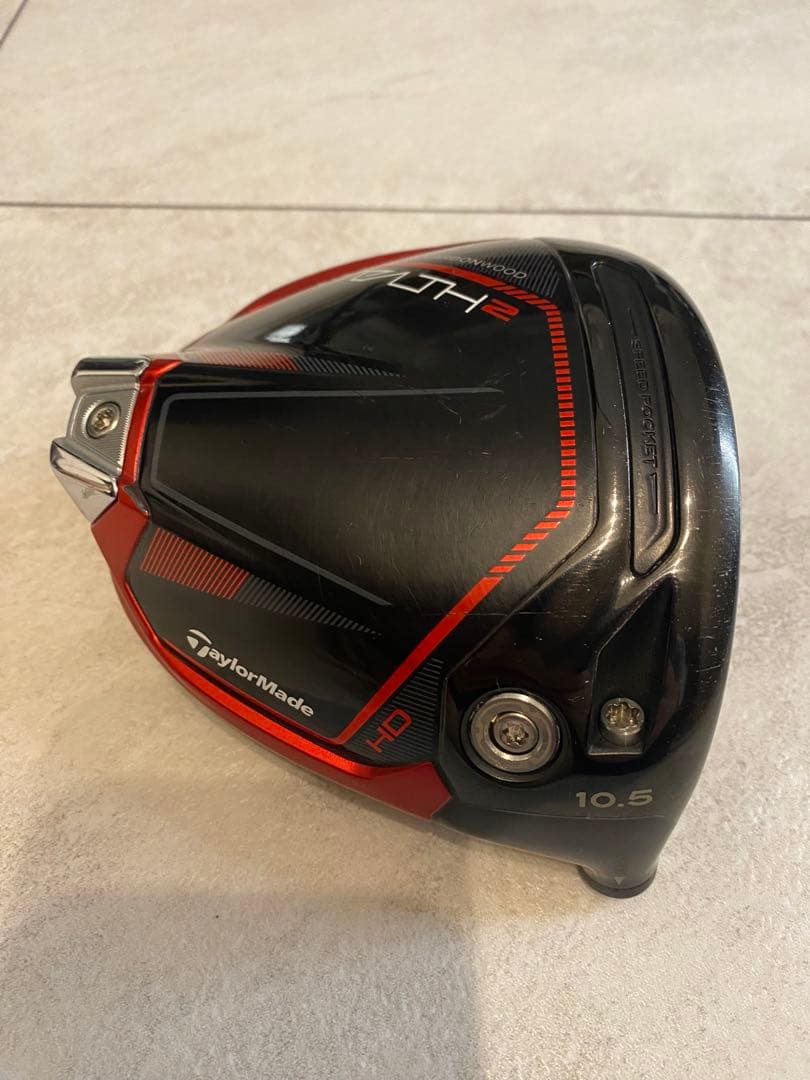 ア*ァ様 テーラーメイド ステルス2 HD 10.5 ドライバーヘッド（右打ち用