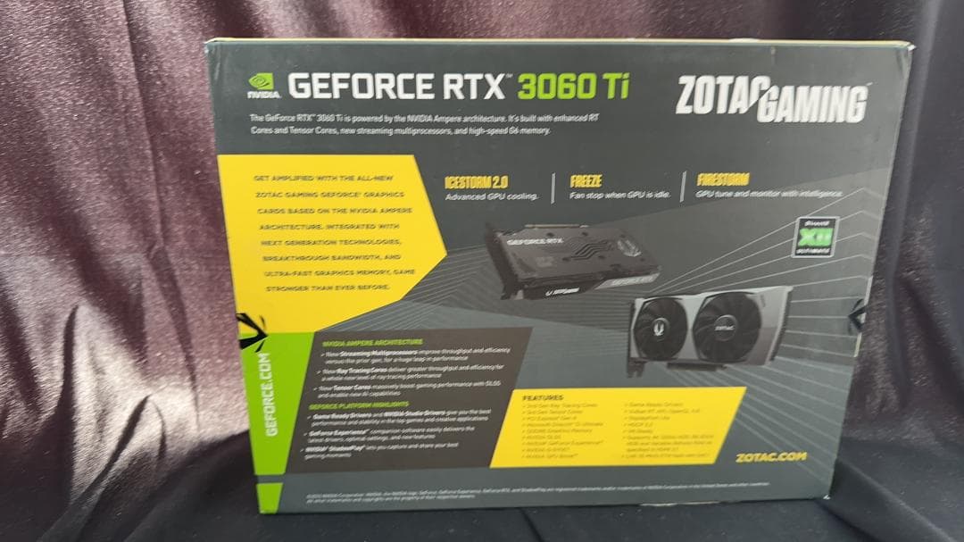 グラフィックボード・グラボ・ビデオカード ZOTAC RTX  3060 TI