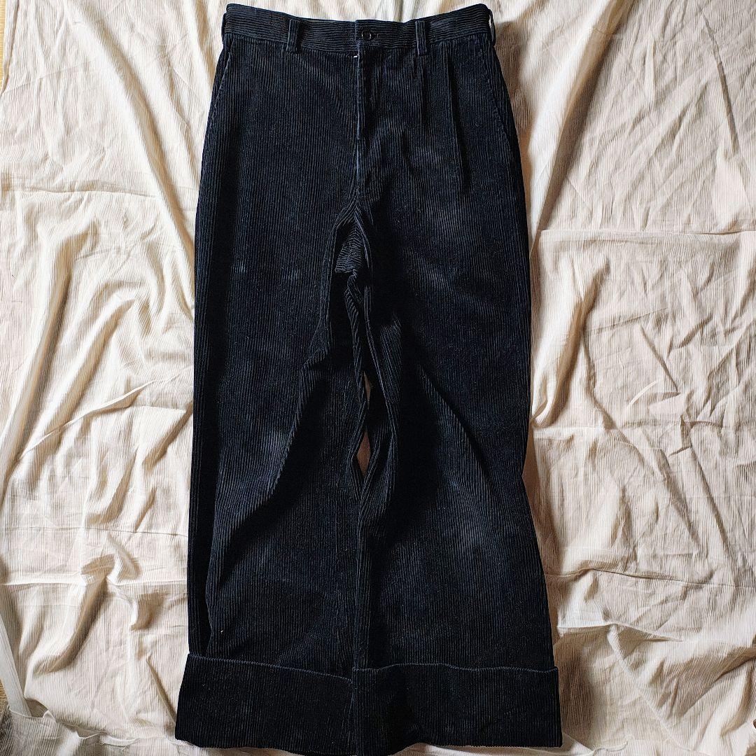 AD1994 コムデギャルソンオム　コーデュロイスラックス　バギーフレア
