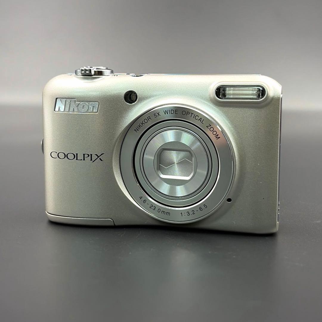 Nikon COOLPIX L28 シルバー デジタルカメラ 電池駆動