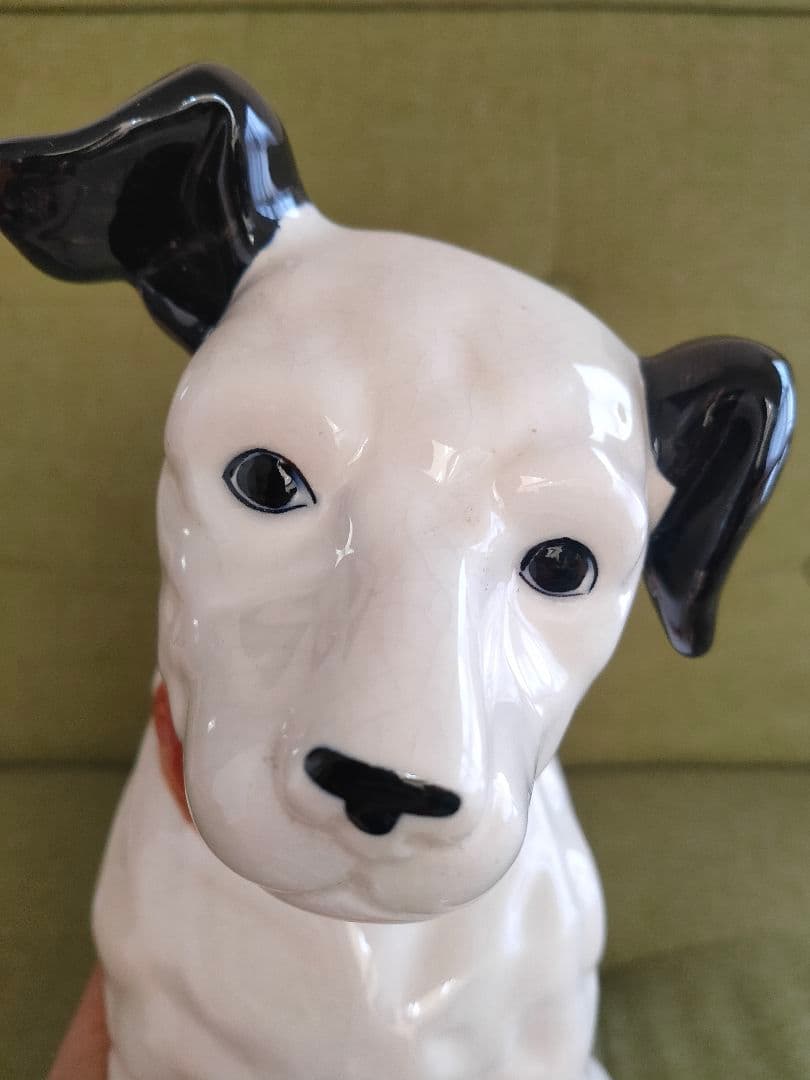 陶器製犬の置物3匹セット