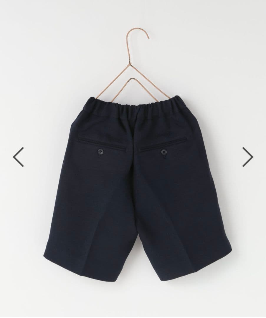 LOWRYSFARMSKIDS メランジツイルセーラージャケットハーフパンツ