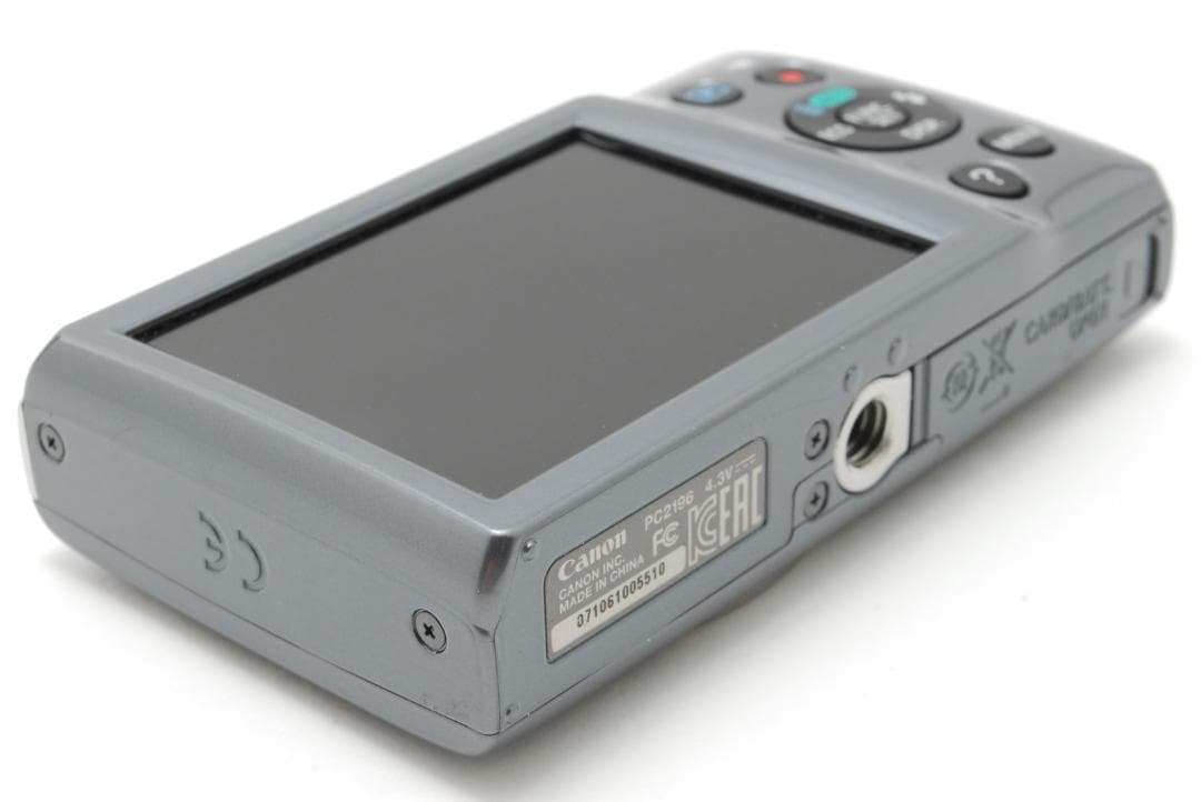 Canon IXY 160 グレー　コンパクトデジタルカメラ