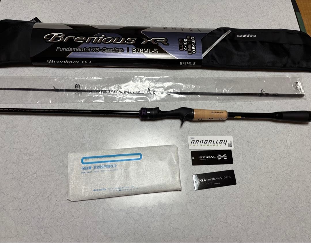 シマノ　ブレニアスXR B76ML-S