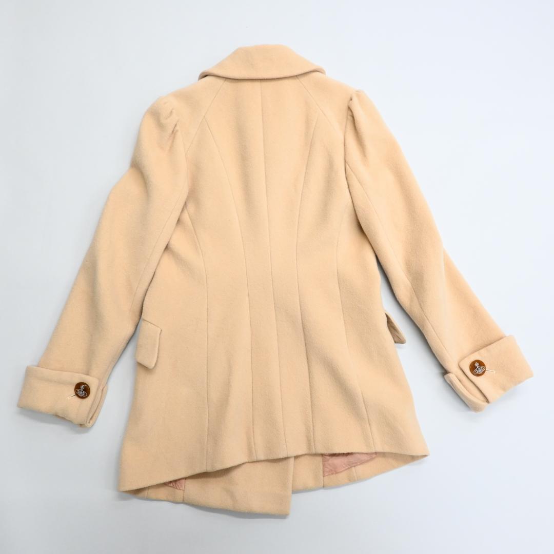 ■ 48494 ヴィヴィアンウエストウッドレッドレーベル 変形コート オーブ