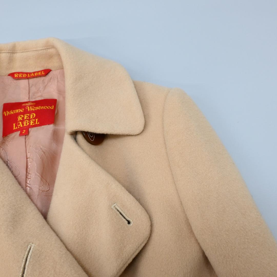 ■ 48494 ヴィヴィアンウエストウッドレッドレーベル 変形コート オーブ