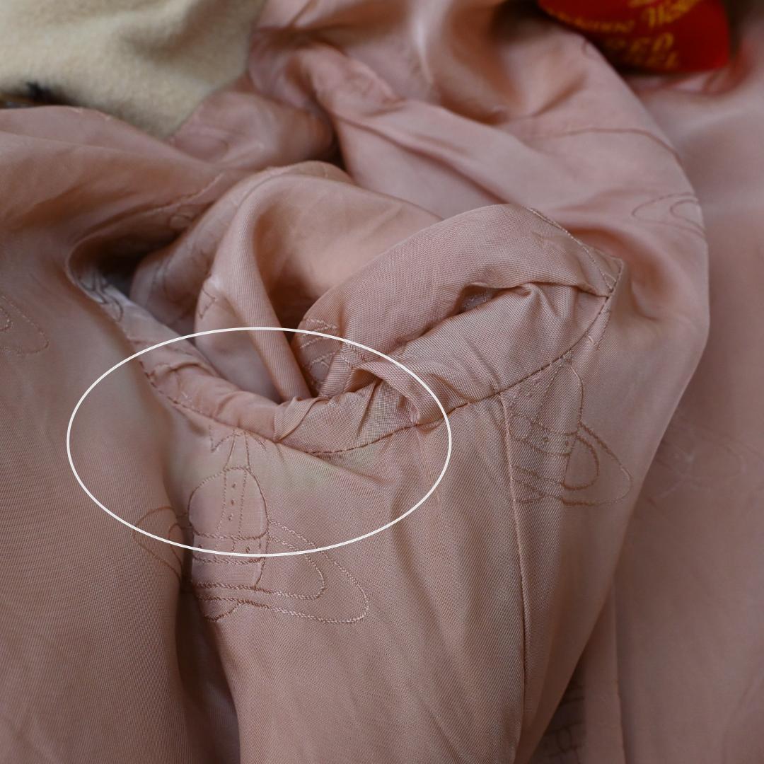 ■ 48494 ヴィヴィアンウエストウッドレッドレーベル 変形コート オーブ