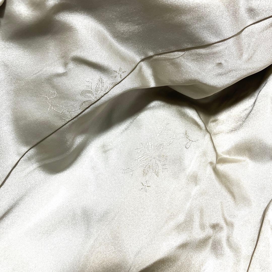 ✨美品✨FURVAN サファイアミンク　ライトグレー 毛皮コート ダブルブレスト