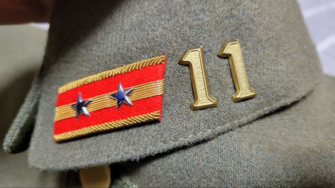 日本軍 陸軍 野狸製 昭和13年制式 将校軍衣 レプリカ 上着のみ 軍服 九八式