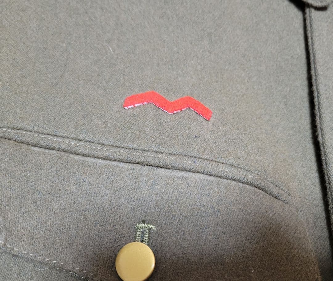 日本軍 陸軍 野狸製 昭和13年制式 将校軍衣 レプリカ 上着のみ 軍服 九八式