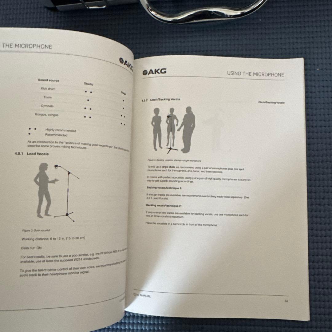 AKG C214 コンデンサーマイク