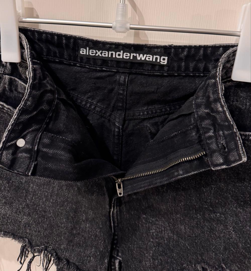 アレキサンダーワンBITE High Rise デニムショートパンツ