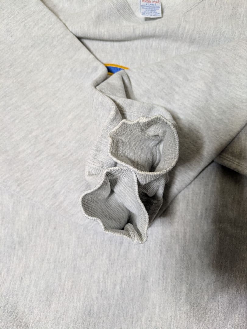 超美品90s Champion リバースウィーブ 刺繍タグ USA製 XL目無し