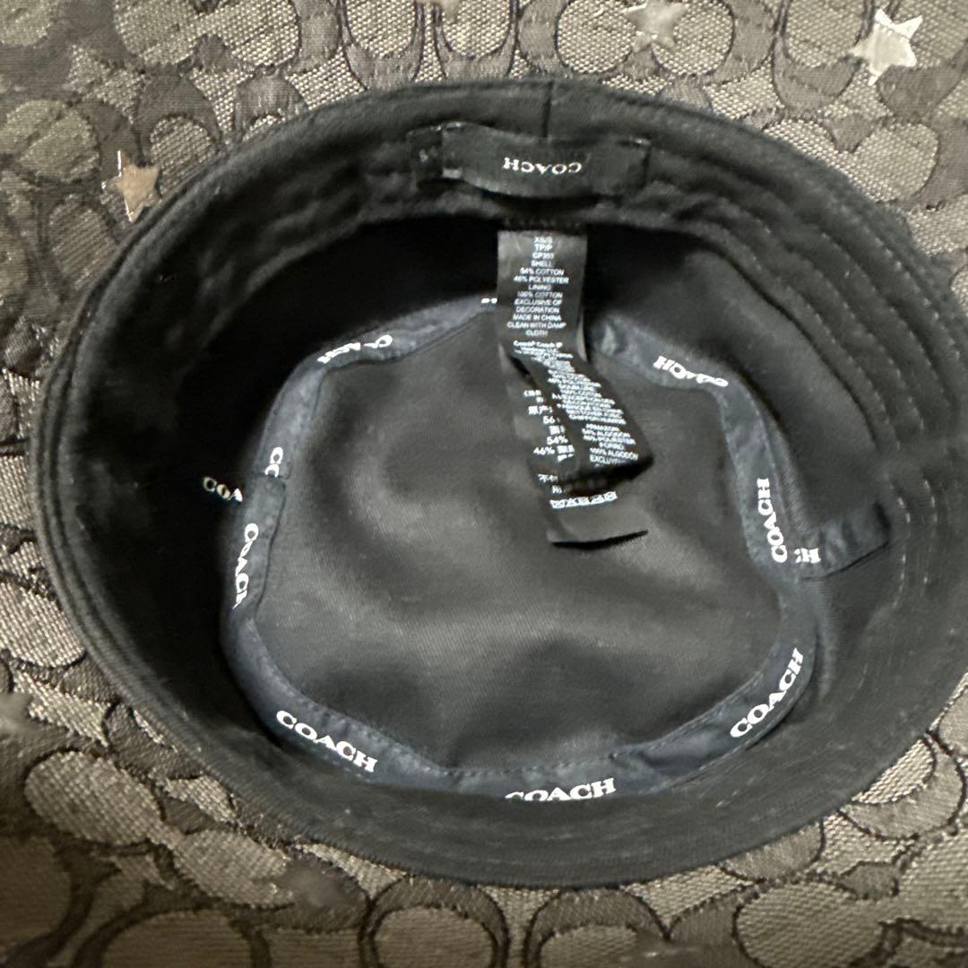 COACH バケットハット グレー S/M