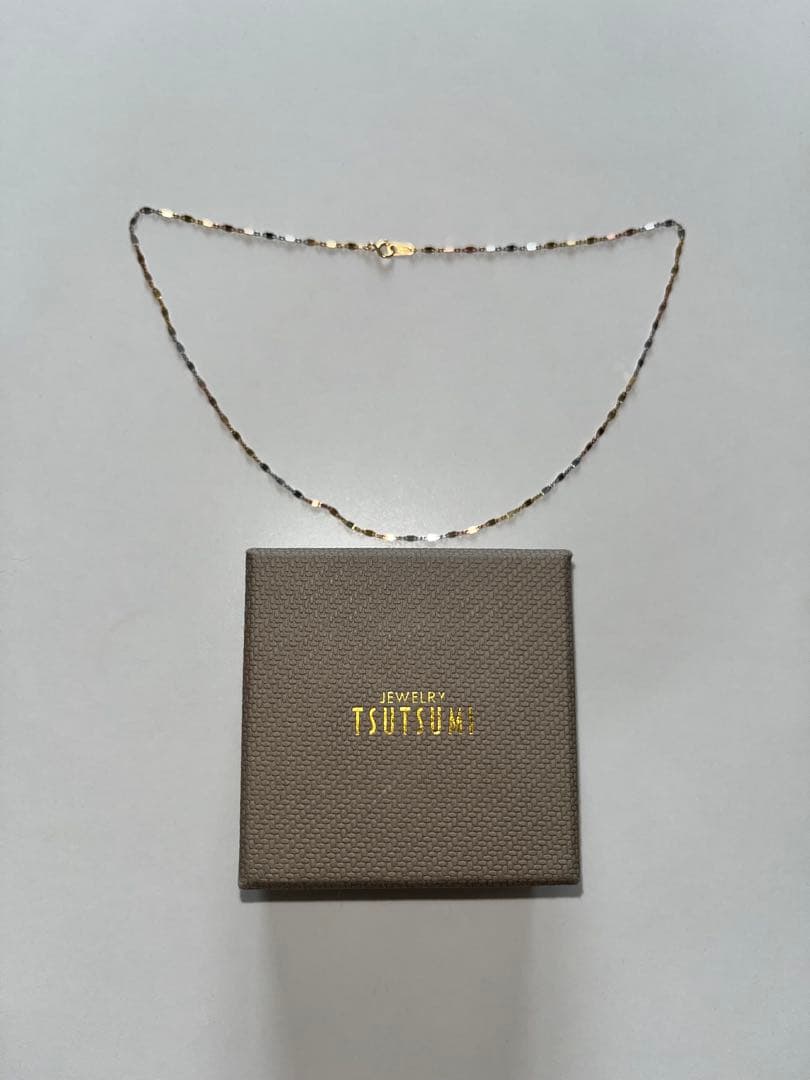 JEWELRY TSUTSUMI K10 ペタルチェーンネックレス