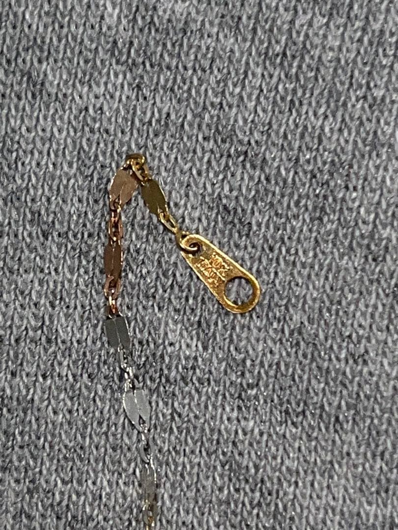 JEWELRY TSUTSUMI K10 ペタルチェーンネックレス