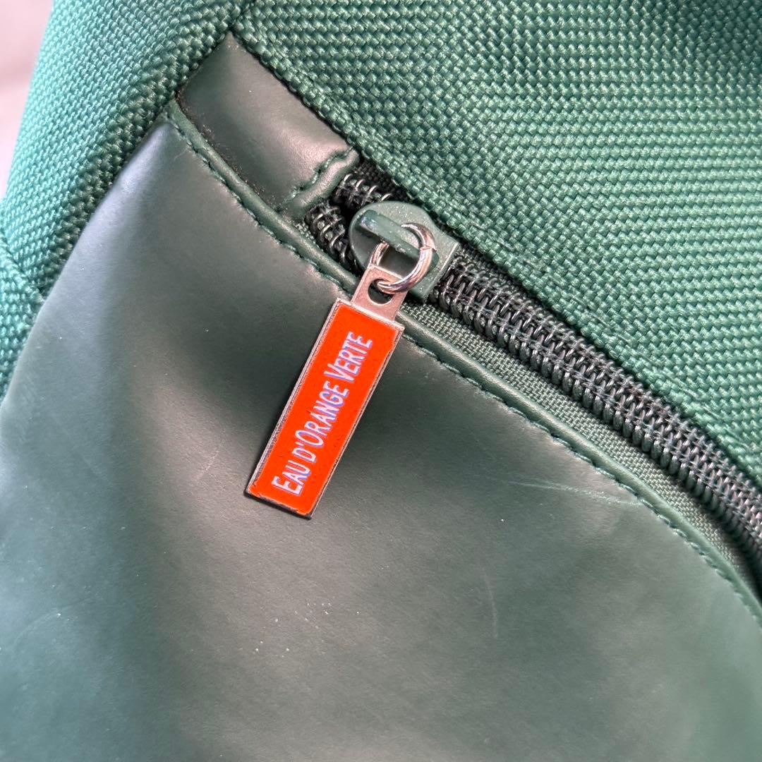 エルメス オードランジュヴェルト ボストンバッグ グリーン ハンドバッグ