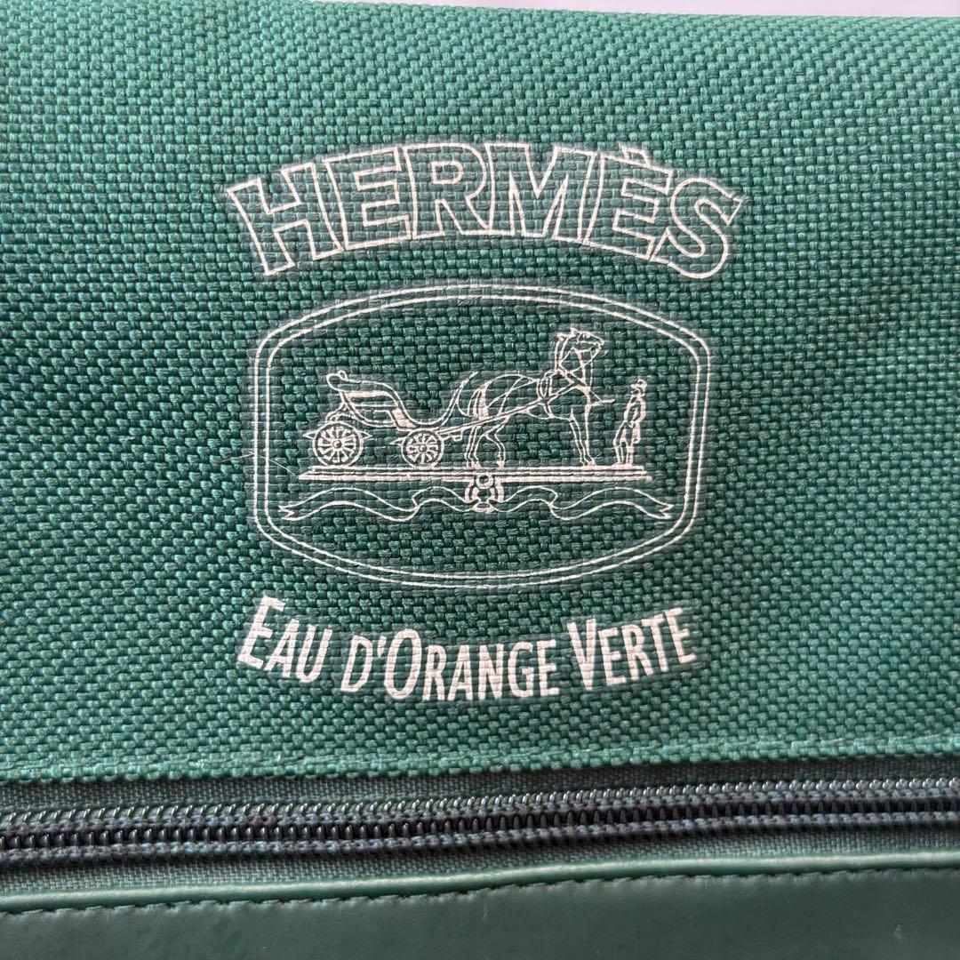 エルメス オードランジュヴェルト ボストンバッグ グリーン ハンドバッグ