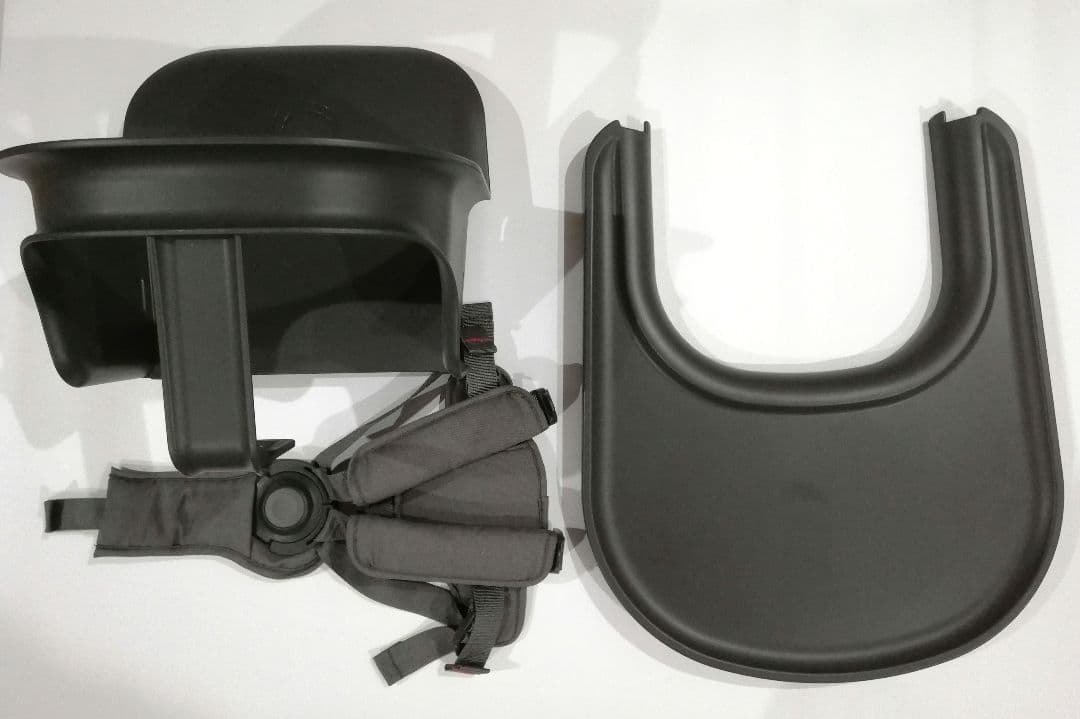 [美品]バガブージラフBUGABOO GIRAFFEベビーセット+トレイ