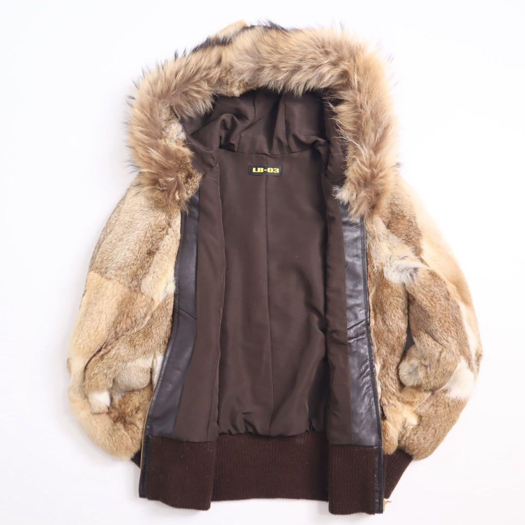 ジャケット・アウター Vintage y2k archive real fur zip hoodie