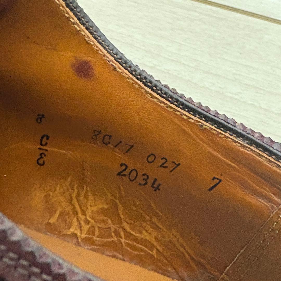 Alden オールデン コードバン ショートウイングチップ US8E 26cm