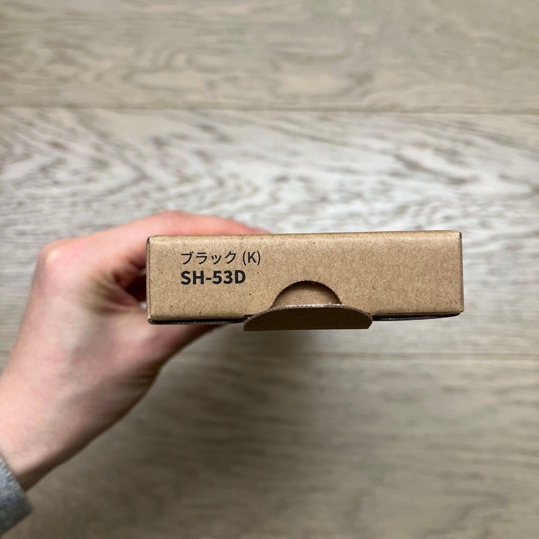 新品　未開封　SHARP aquos wish3 ブラック SH-63D