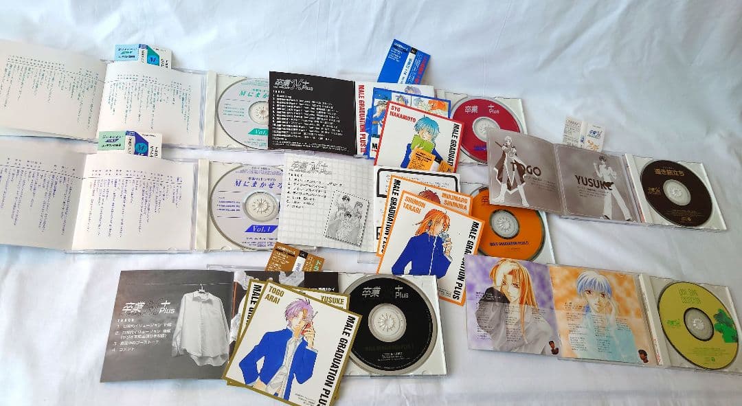 卒業M E.M.U CD等 28点 まとめ売り 音楽,ドラマ,OVA,LIVE他