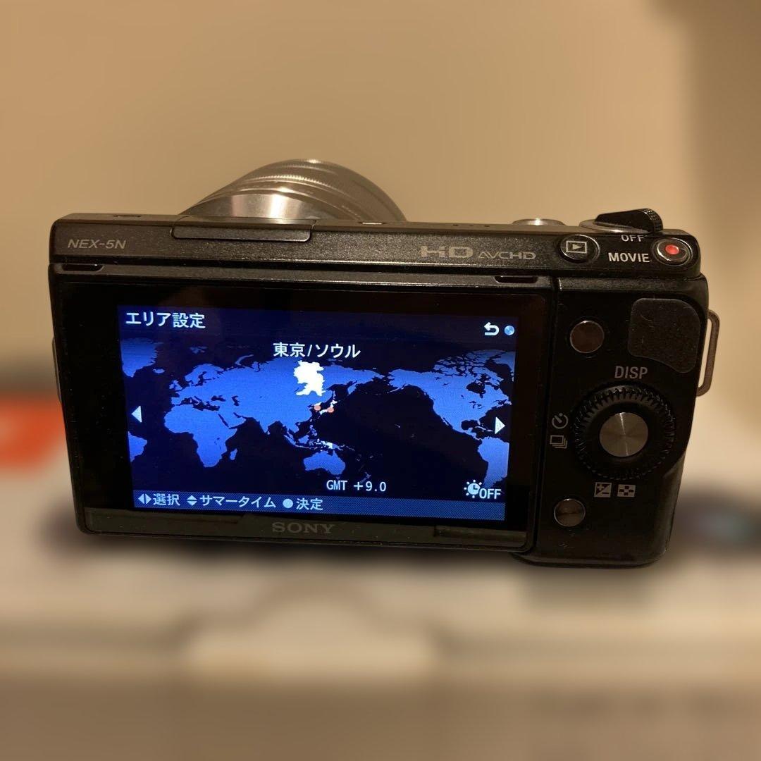 SONY NEX-5N ミラーレス 一眼カメラ ダブルレンズキット ブラック