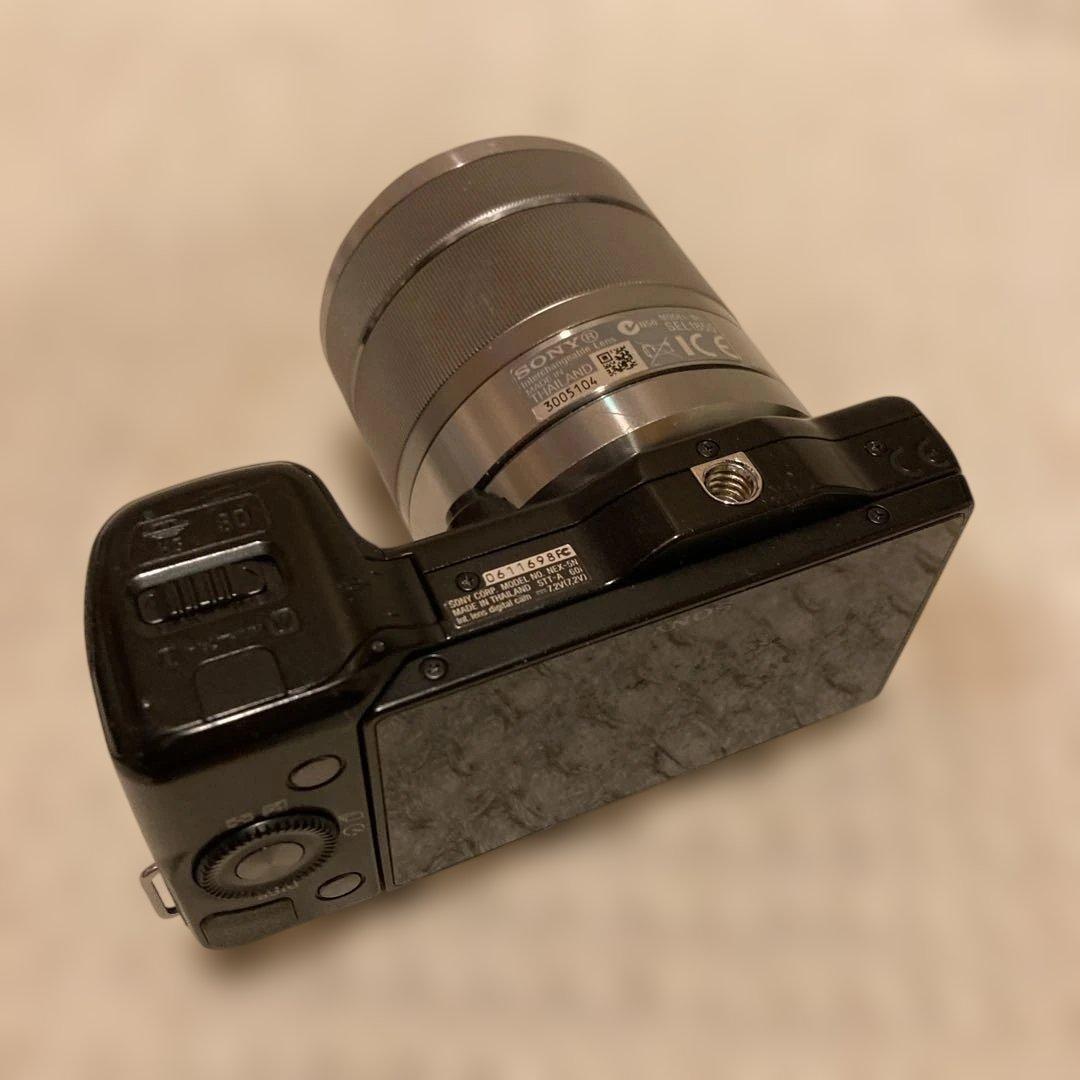 SONY NEX-5N ミラーレス 一眼カメラ ダブルレンズキット ブラック