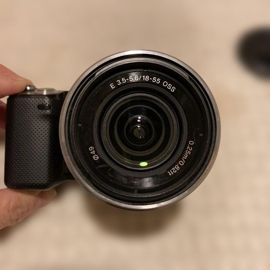SONY NEX-5N ミラーレス 一眼カメラ ダブルレンズキット ブラック