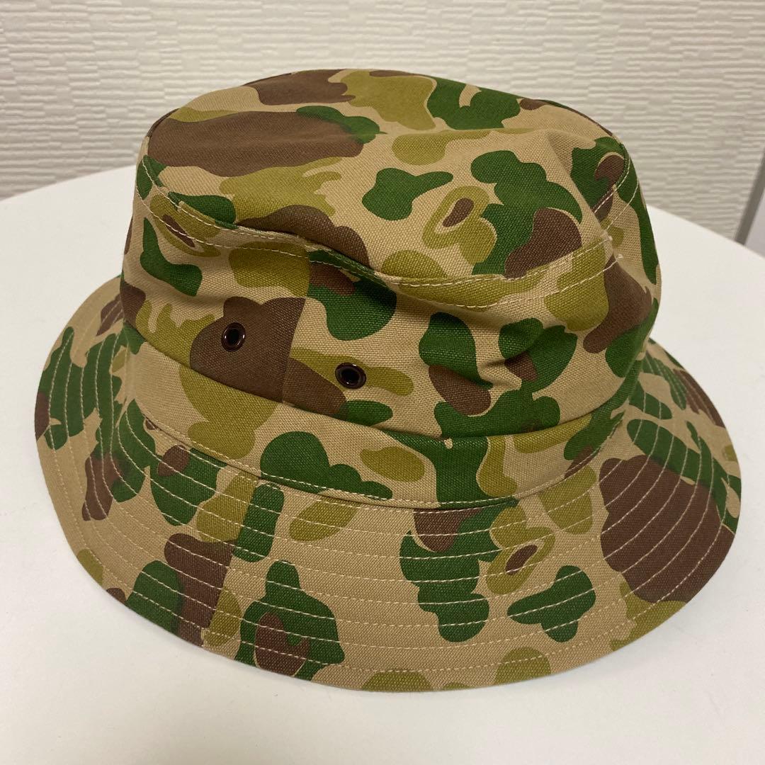旧JOE McCOYジョーマッコイ　迷彩　ハット　旧マッコイ　リアルマッコイズ