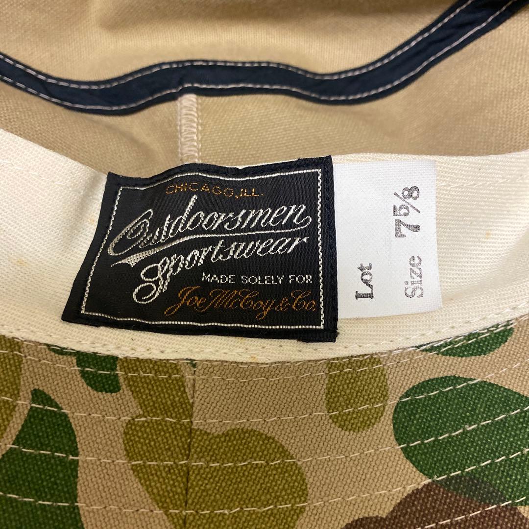 旧JOE McCOYジョーマッコイ　迷彩　ハット　旧マッコイ　リアルマッコイズ