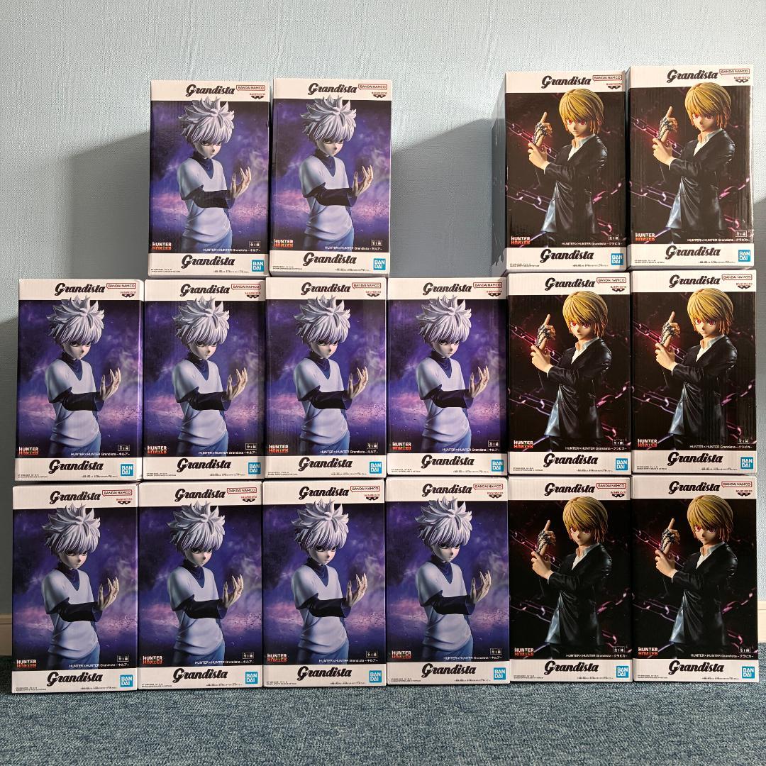 ハンターハンター グランディスタ　キルア10体、クラピカ6体 まとめ売り