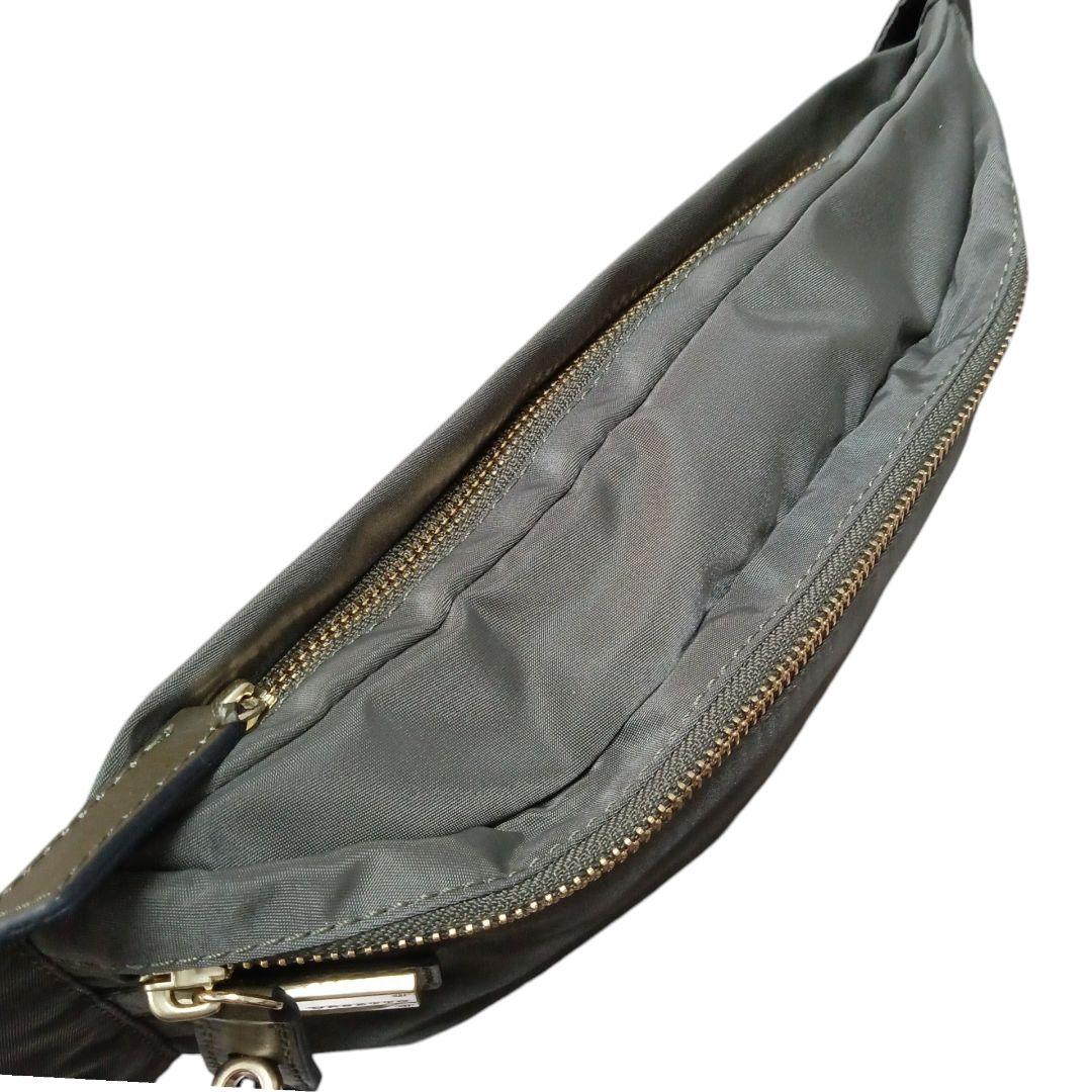 美品★ORSETTO★オルセット★ボディバッグ★ウエストポーチ★カーキ